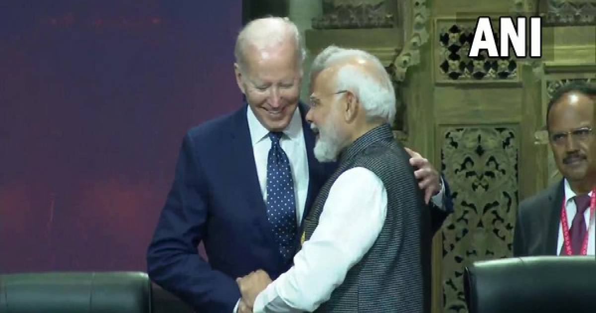 G 20 Summit: PM Modi, US President Biden share warm hug at Bali